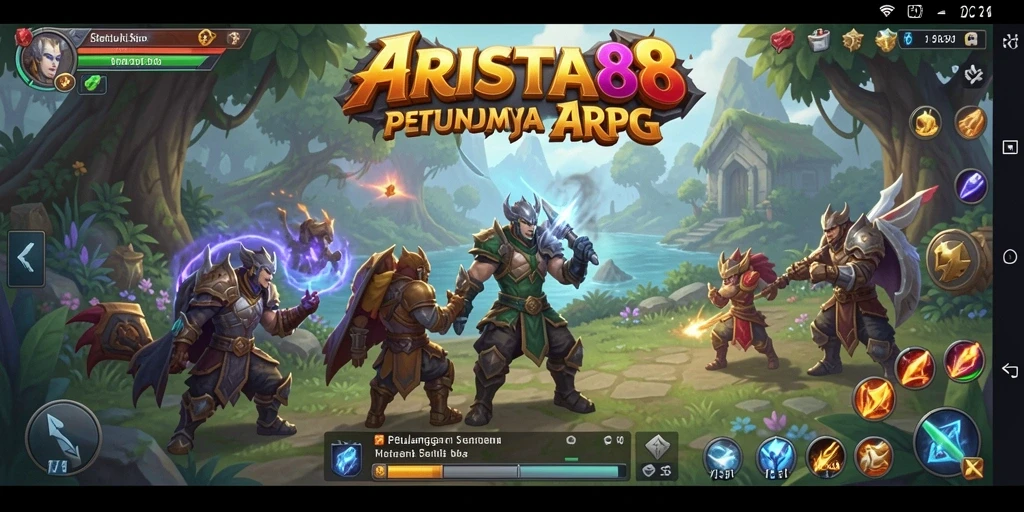 Gameplay ARPG yang menegangkan dalam ARISTA88.