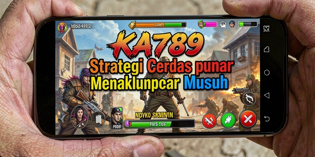 Tampilan permainan strategi yang intens dan mendebarkan dalam KA789.