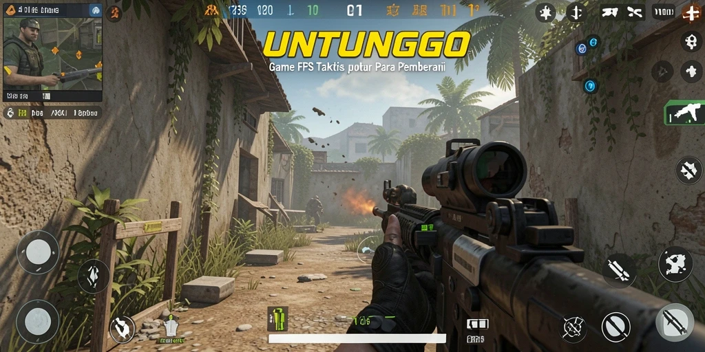 Menampilkan aksi menegangkan di battlefield UNTUNGGO.
