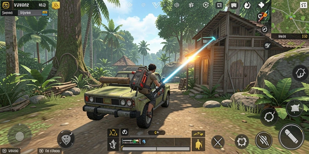 Tampilan gameplay menarik dari game Simulation VV62.